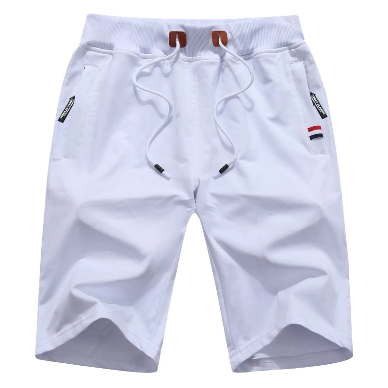 2022 Men\'s Casual Breeches Shorts Cotton Black Men Boardshorts Homme Classic Brand Summer Clothing Beach Shorts Male Clothing