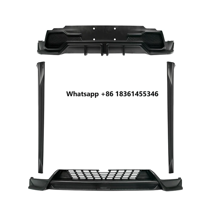 

For Juniper 2025 Auto Universal Modified Front Rear Bumper Splitter Diffuser Lip Body Kit Car Bumpers For Model Y Juniper