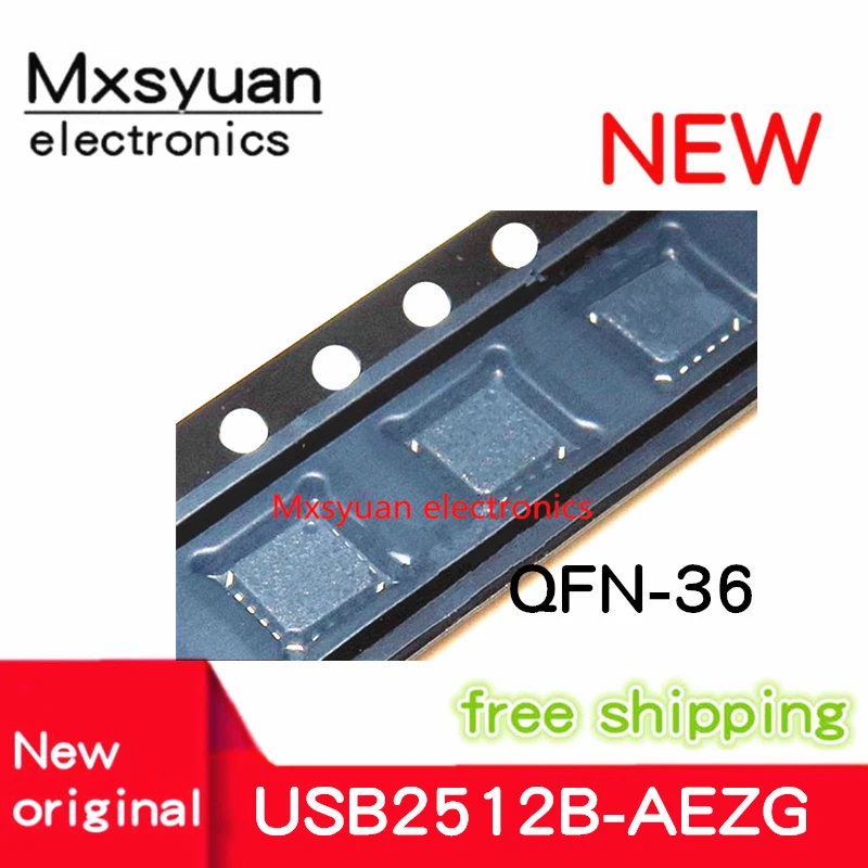 5pcs ~ 50 teile/los USB2512B-AEZG QFN36 USB2512B IC CONTROLLER USB 36QFN USB2512BAEZG USB2512B-AEZG-TR USB25128
