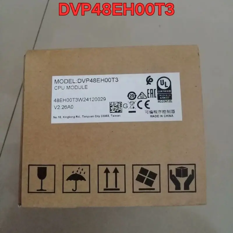 

New PLC module DVP48EH00T3