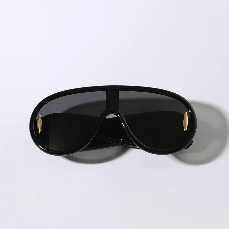 2025 INS للأطفال، شائع على الإنترنت، نفس نظارات الضفدع ذات الإطار الكبير من قطعة واحدة