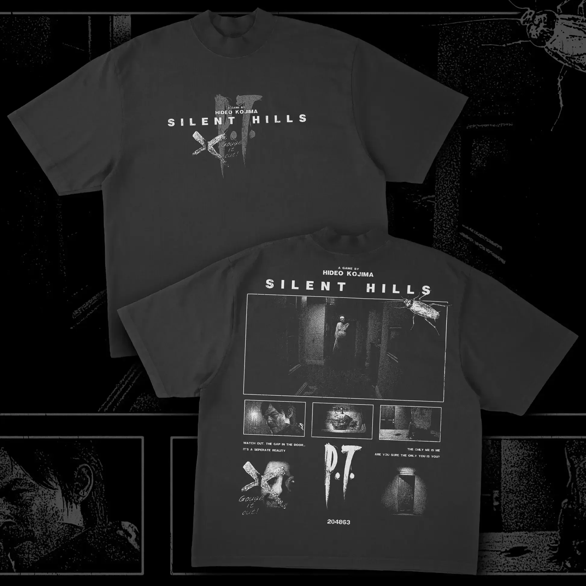 

Классическая игровая футболка Silent Hill, женская, с коротким рукавом, повседневная, хлопковая, подарок для фанатов, в стиле хип-хоп, оверсайз