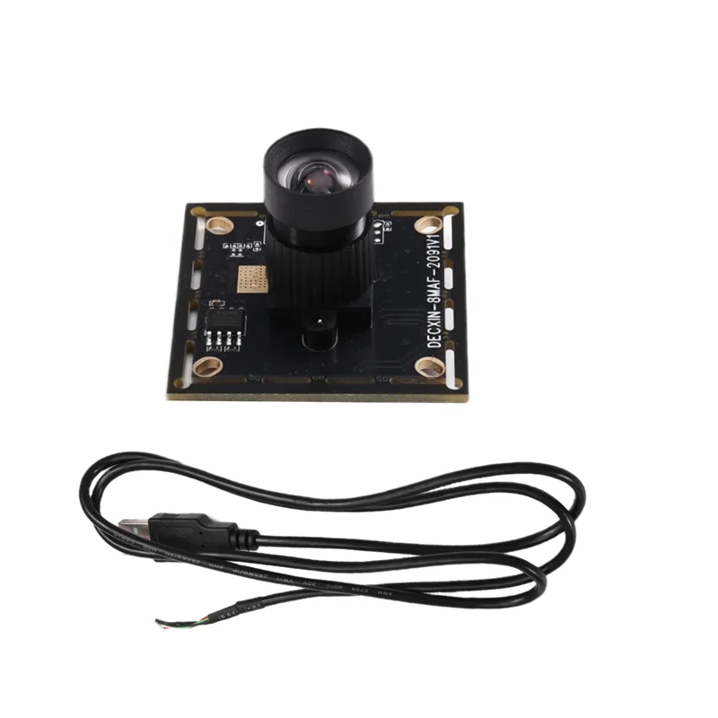 Module de caméra B92B-USB HD à mise au point fixe de 78 degrés 8M, caméra industrielle IMX179, sans pilote avec câble USB de 1M