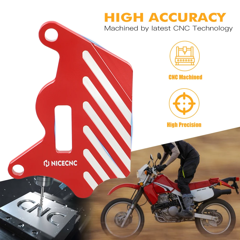 دراجة نارية لهوندا XR 650L 650 L XR650L 1993-2024 2023 2022 2021 2020 2019 الألومنيوم الجبهة الفرامل الفرجار غطاء حماية حامي