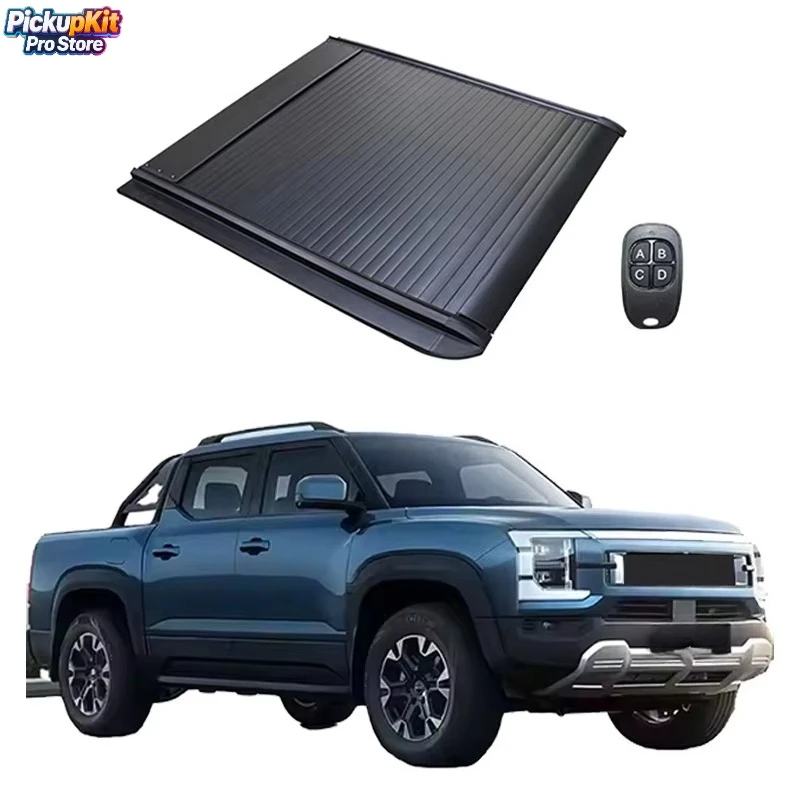 

Крышка Tonneau с электрическим жестким роликом — без блокировки сверла для пикапа Shark 6,