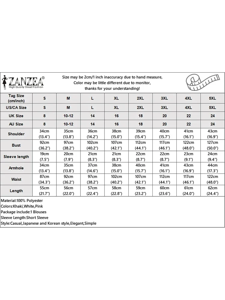 ZANZEA Short Sleeve Tops Women Office Work Blusas 2025 Vintage Floral Printed Blouses Casual Loose O Neck Bohemian Ruffled Tunic