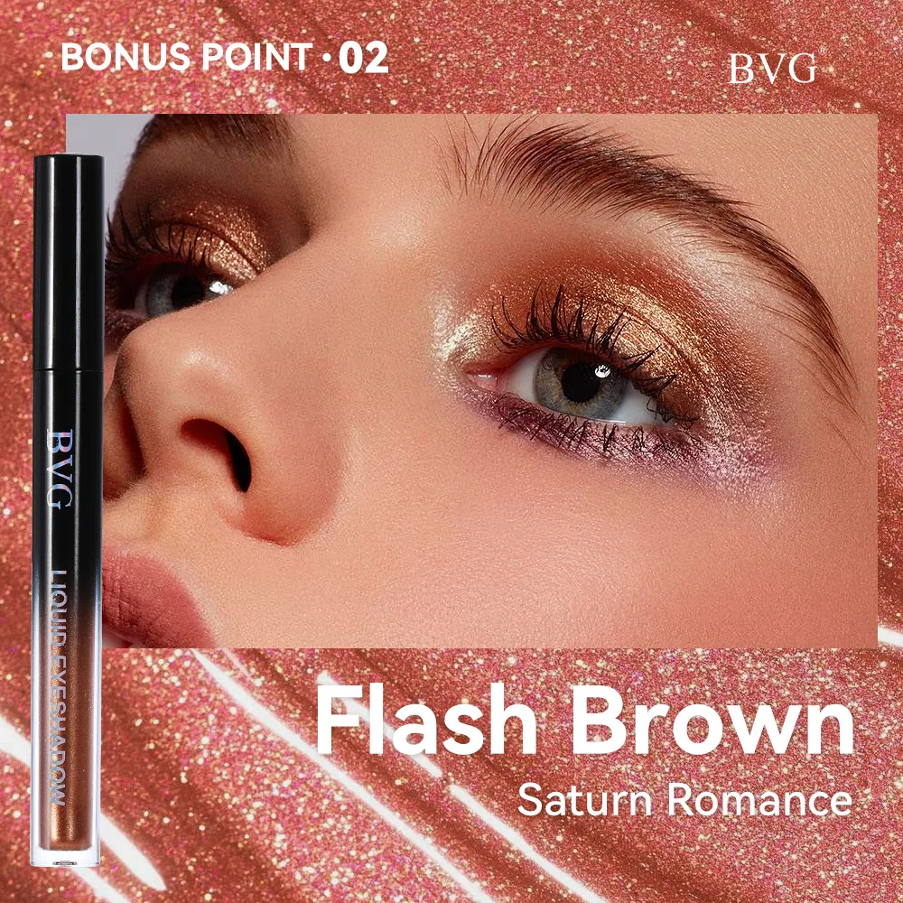

Pearlescent Liquid Eye Shadow Stick Durable Waterproof Non Smudging Shadow Highlight Brightening Matte Shimmer Eye Makeup Liquid