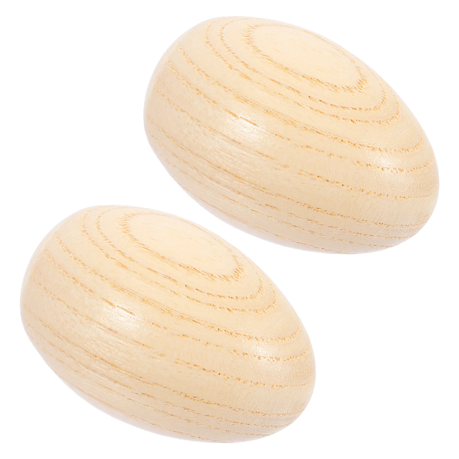 2 pezzi di legno uovo giocattolo musicale percussioni maracas baby shaker strumenti musicali per bambini