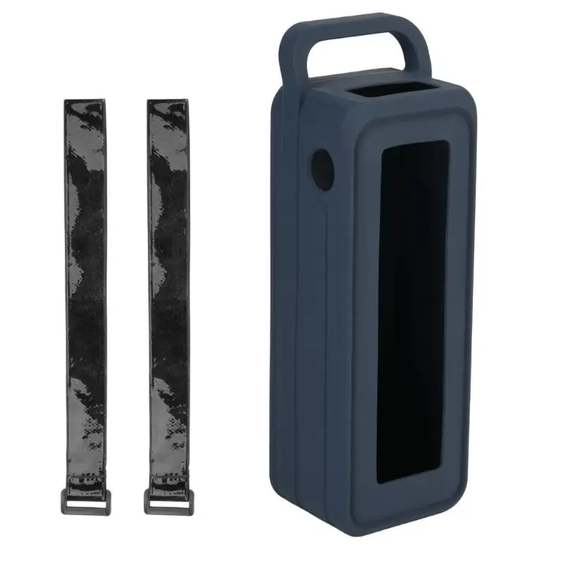 31BA Portable Silicone Case for 27650mAh Power Source with Carrying Handle Strap