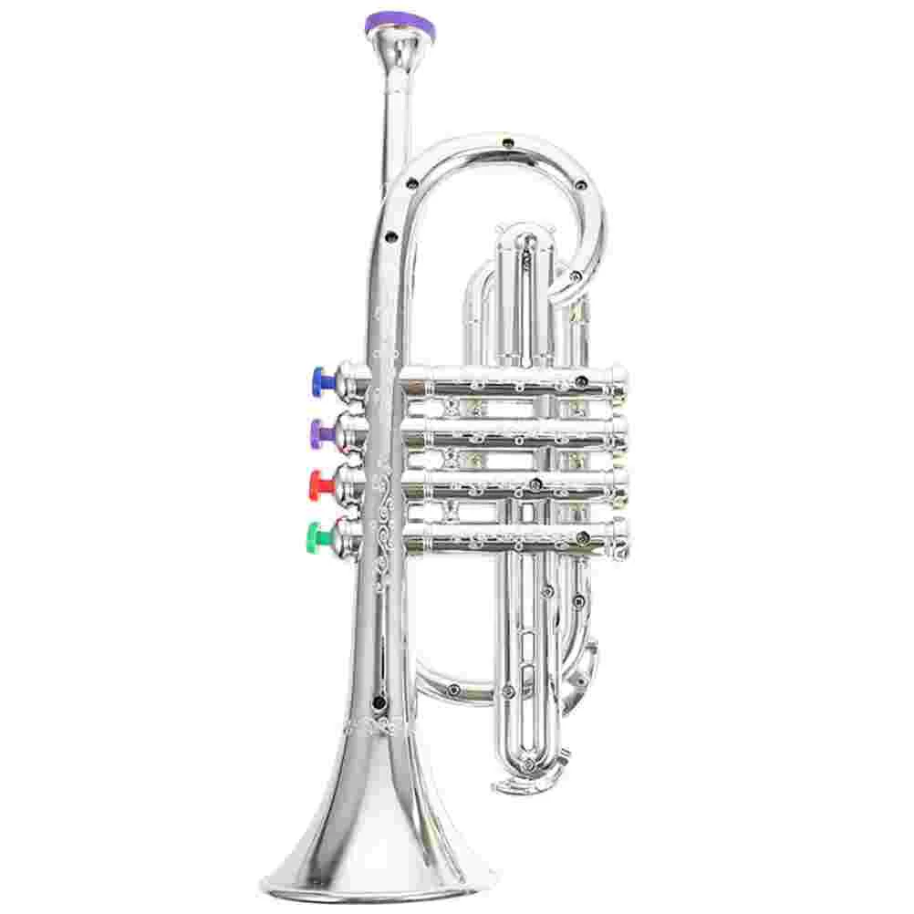 Children's Musical Instrument Simulation Trumpet Toy Educational Plaything Kids Instruments