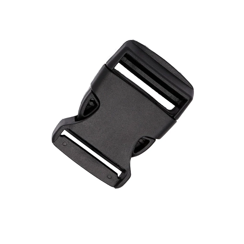 15/20/25/32/38/50mm Inside Wide Plastic Buckle Clip For Bag Accessories Black Side Release Buckles Backpack Strap Belt Fastener