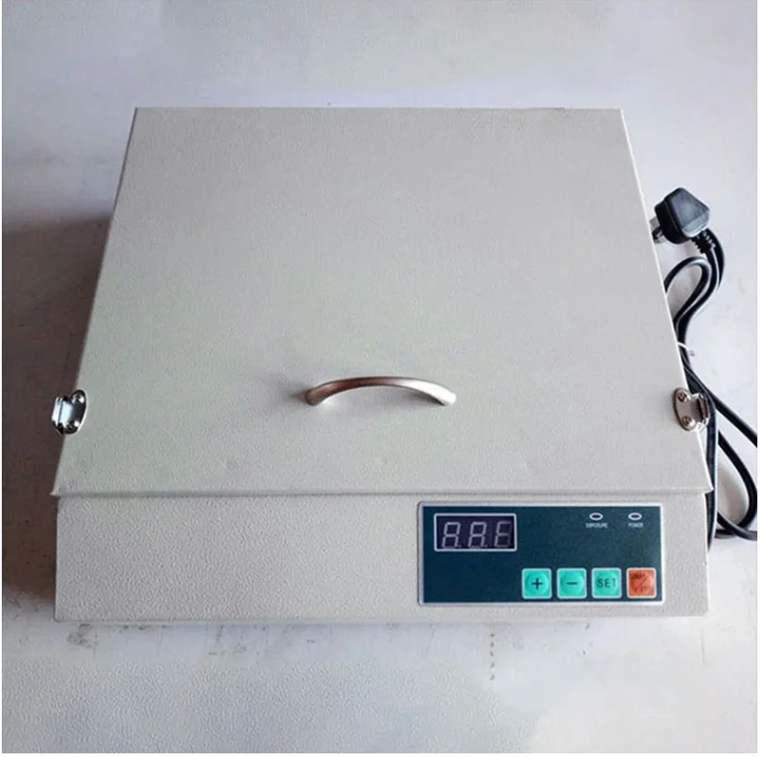 Máquina de exposición UV para almohadilla de serigrafía, placa de impresión, placa PCB de resina, fuente de luz LED UV, nuevo modelo