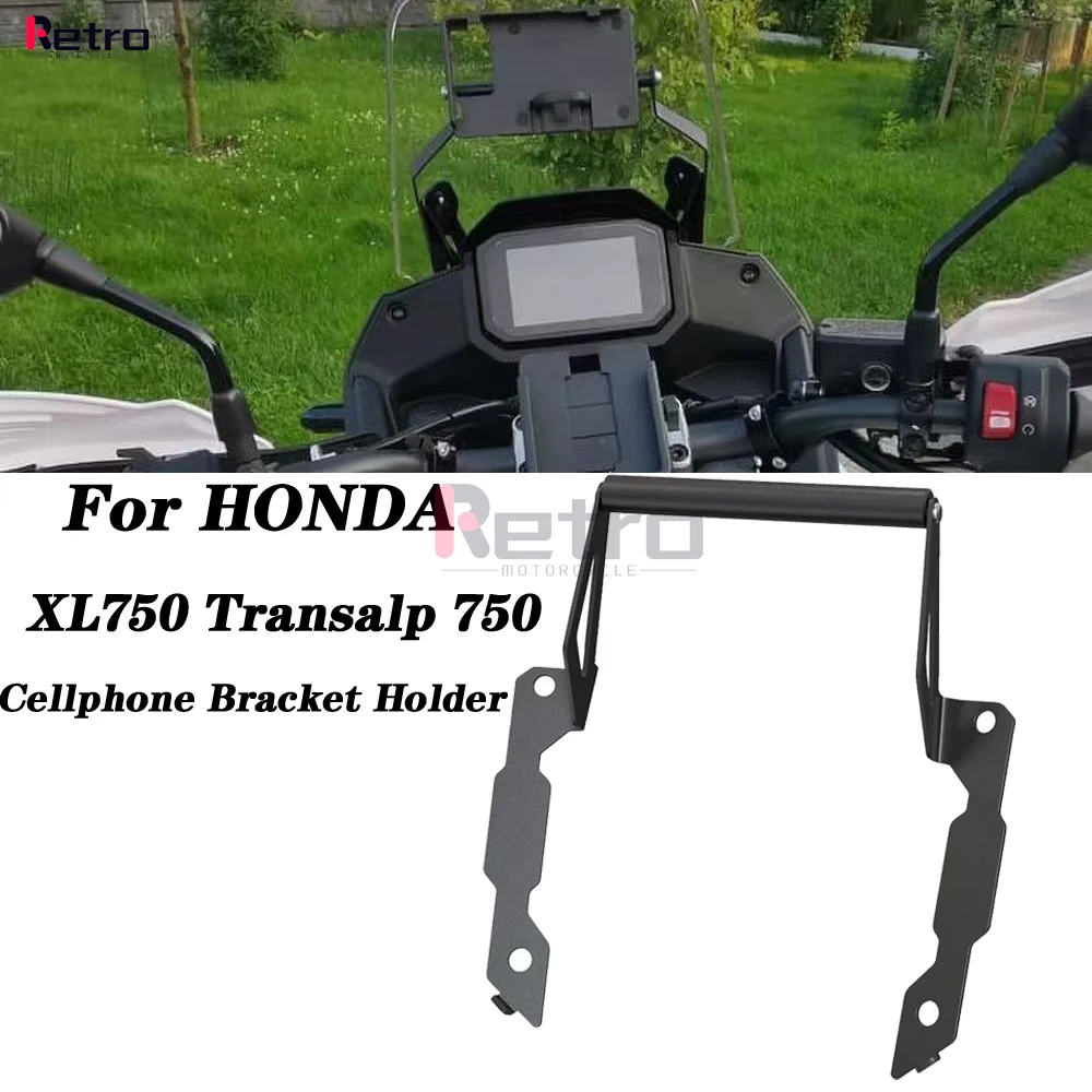 

For Honda XL 750 Transalp 2023 2024 2025 XL750 Accessories GPS Smart Phone Navigation Mount Mounting Bracket Adapter Holder