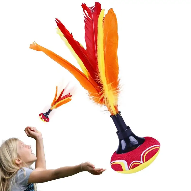 Beach Shuttlecocks Outdoor Games Activities Sports Toys Training Aid Hand Kick Shuttlecock Garden Game For Kids Teens Boys