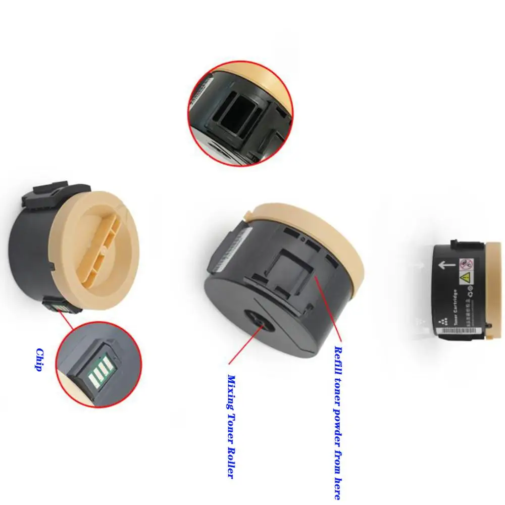 Toner Cartridges For Fuji Xerox Phaser 3010 3040 3040B WorkCentre WC 3045 3045ni 3045B 106R02180 106R02181 106R02182 106R02183