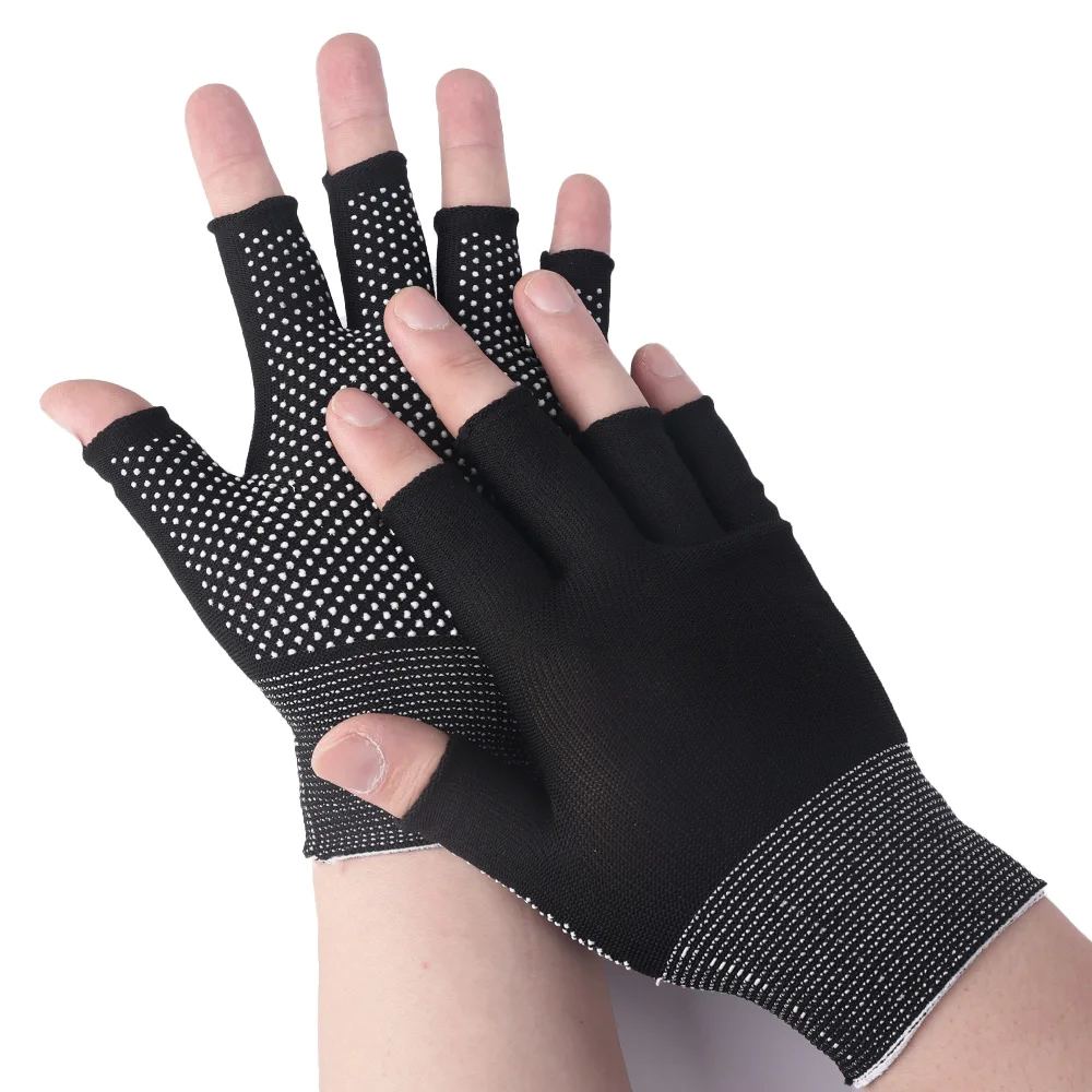 Cycling Gloves Non-Slip MTB Bike Motorcycle Gloves Sports Half Finger Gloves Men Women Breathable Shockproof Fingerless Gloves