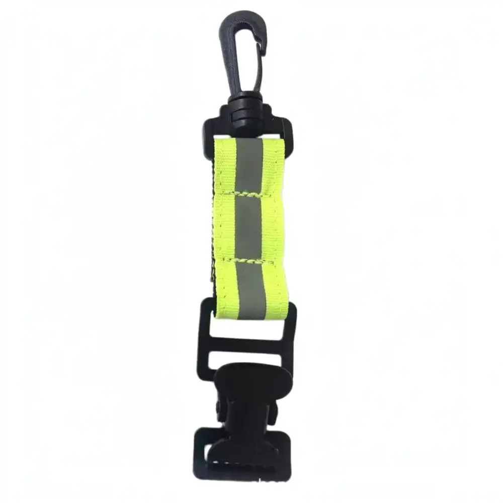 Firefighter Glove Strap Clip Holder Heavy Duty Nylon Belt Keeper Reflective Gear Keeper For Ruiyi Safety Rescue Tool