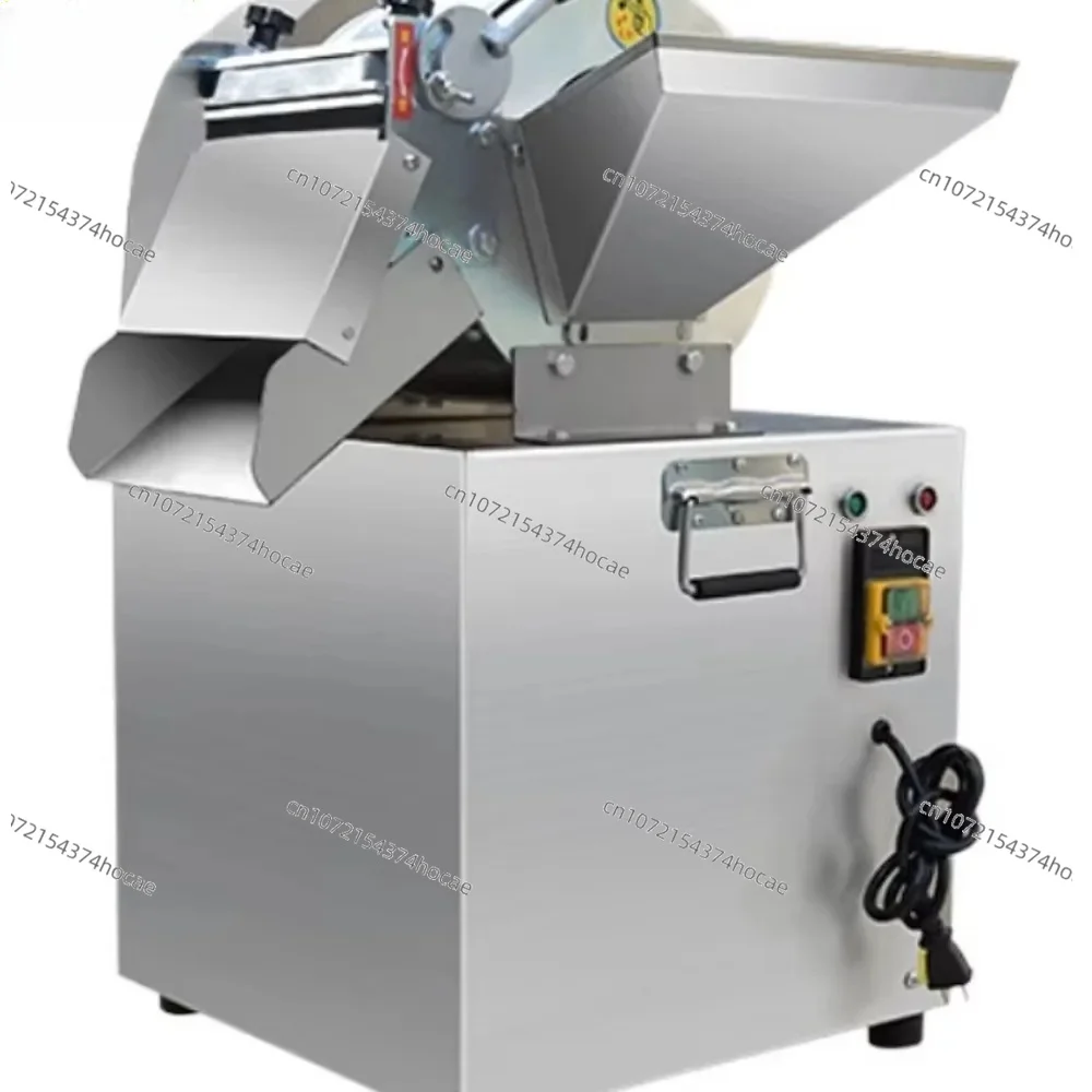 Automatic Vegetable Fruit Shredder,Fry Strip Cutting Machine Electric Cube Dicing Slicing Machine Cuts Carrot/Onion/Potato