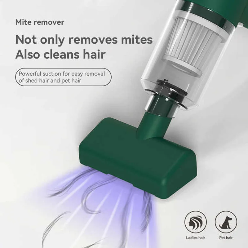 Mite Remover Vacuum Cleaner Household Handheld Portable Wireless  Vacuum Cleaner Dual Purpose Mite Remover Vacuum Cleaner