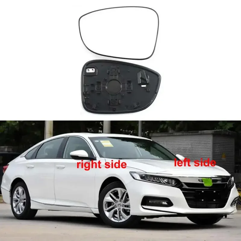

Heated Side Rearview Mirror Reflective Lens Glass for Honda Accord 10th Generation 2018-2022 - Car Accessories