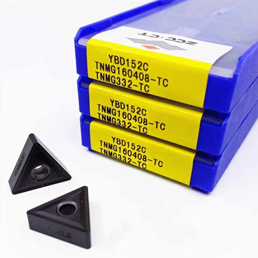 TNMG160404-TC YBD152C/TNMG160408-TC YBD152C/TNMG160412-TC YBD152C TNMG331 TNMG332 TNMG333 ZCC.CT CNC carbide inserts 10pcs/box