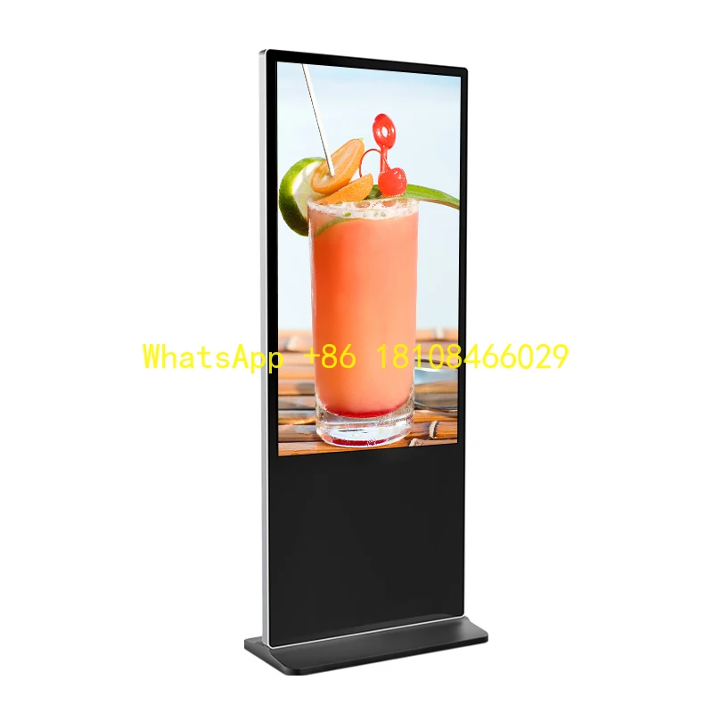 

2025 Advertising 32-98inch Vertical Touch Kiosk Android PC Display Industrial Screen for Indoor Exhibition Digital Poster