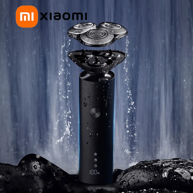 XIAOMI MIJIA S301 Electric Shaver,Type-C Rechargeable Cordless Electric Razor for Men,Dual-Track Foil,Two Adjustable Speed Level