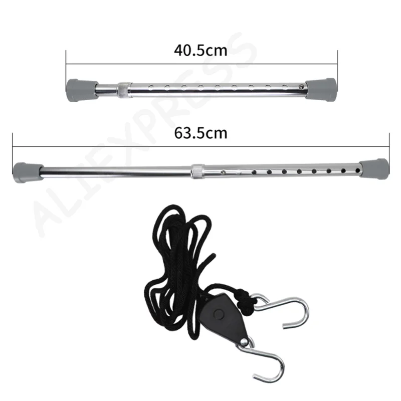 NewAluminum Alloy Hood Prop Tools Nylon Rope Kit Paintless Dent Repair Tools Engine Cover Repair Tools Car Repair Tools