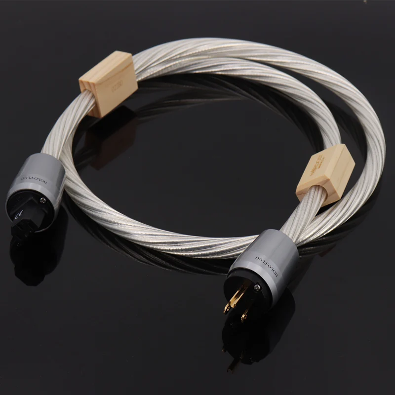 Nordost Odin 2 hifi power cord audio power cable 7n silver plated conductor TSC shielded EU / US gold plated plug