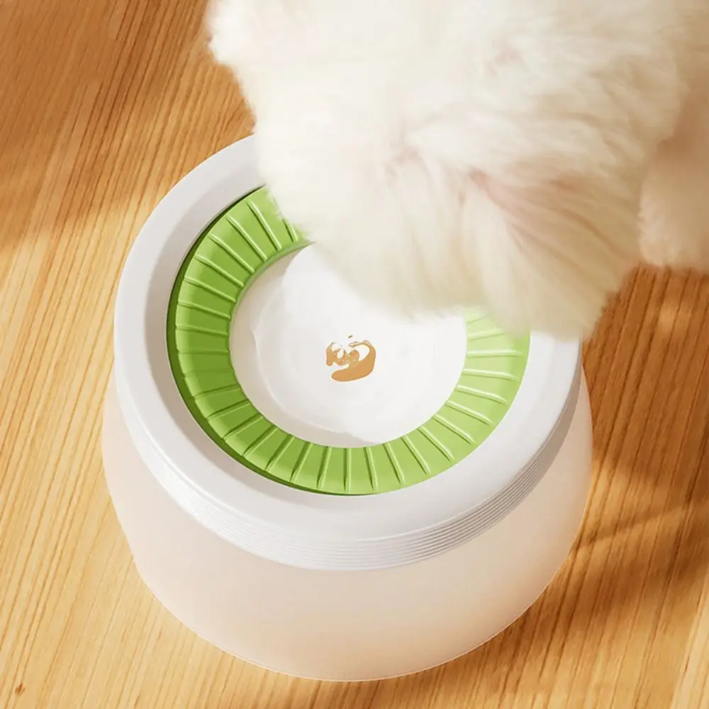 600/1200ML Dog Floating Water Bowl Large Capacity Spill Proof Dog Drinking Bowl Detachable Non-slip Dog Slow Water Feeder