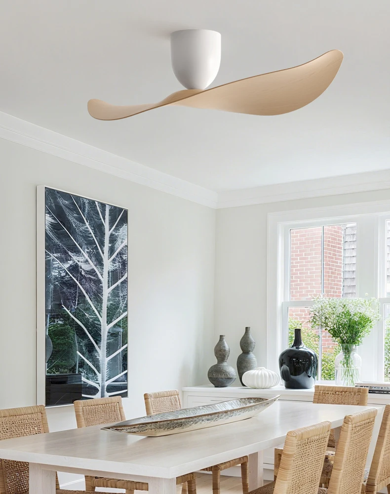 FUMANJIA 52-Inch Low-Profile Ceiling Fan for Home – No Light, Remote — detail 13