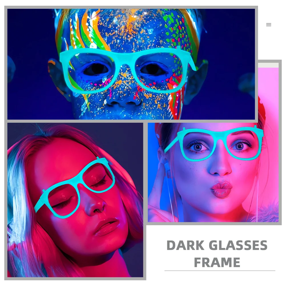 

12 шт., ночник, оправа для очков, вечерние светящиеся очки, светящиеся очки, праздничные принадлежности, реквизит, светящаяся оправа для очков