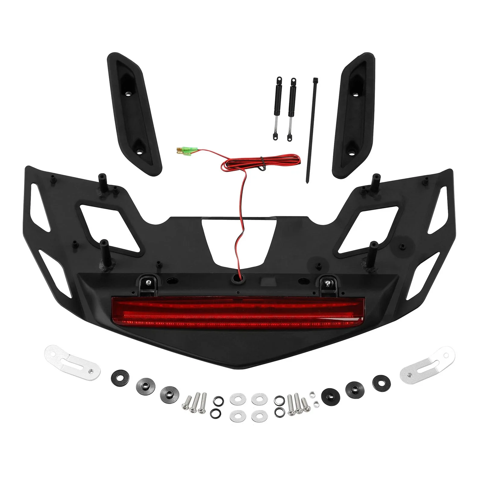 Motorfiets Kofferbak Bagagerek LED Remlicht Rode Lens Voor Honda Goldwing 1800 GL1800 2021-2025