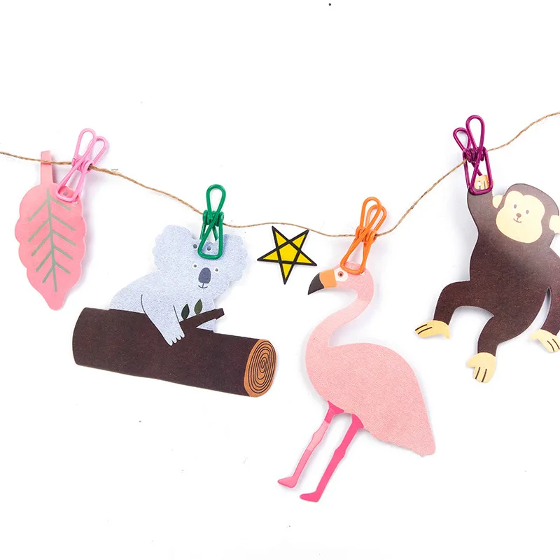 10pcs Multifunctional Color Mini Powerful Spring Clip Office Storage Sealing Clip Compact and Easy To Carry