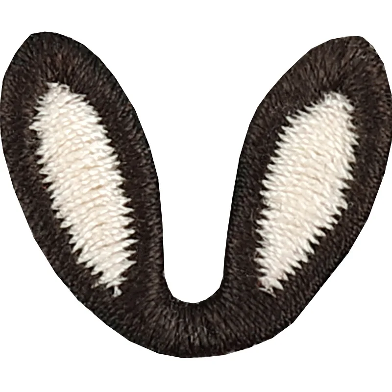 Appliques de laine d'animaux de dessin animé Kawaii pour vêtements d'enfants, chapeau, chaussures, accessoires de patchs de couture, décor de pinces à cheveux bricolage