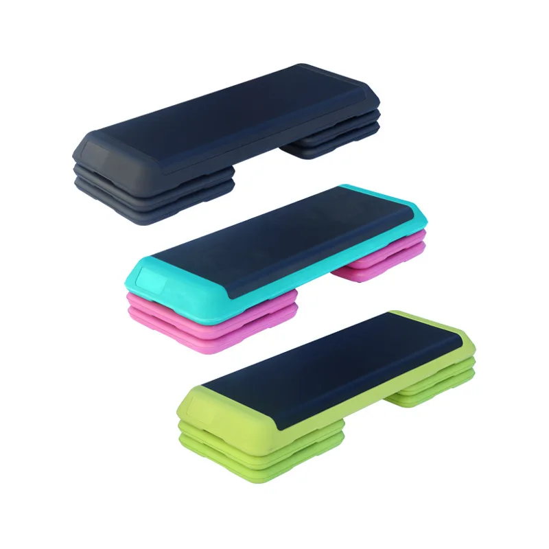 

GlowMarCommercial Adjustable Non-Slip Rhythm Yoga Stepper Aerobics Pedal Board Step Platforms for Fitness Equipment