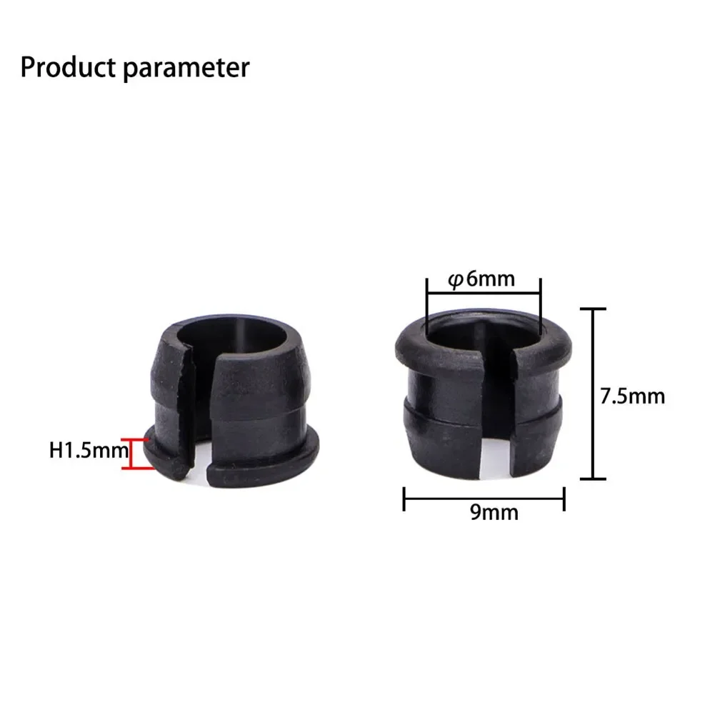 

Convenient Plastic Bike Rim Valve To Presta Valve Adapter, Secure Air Nozzle, 10PCS Conversion Set For French Inner Tube