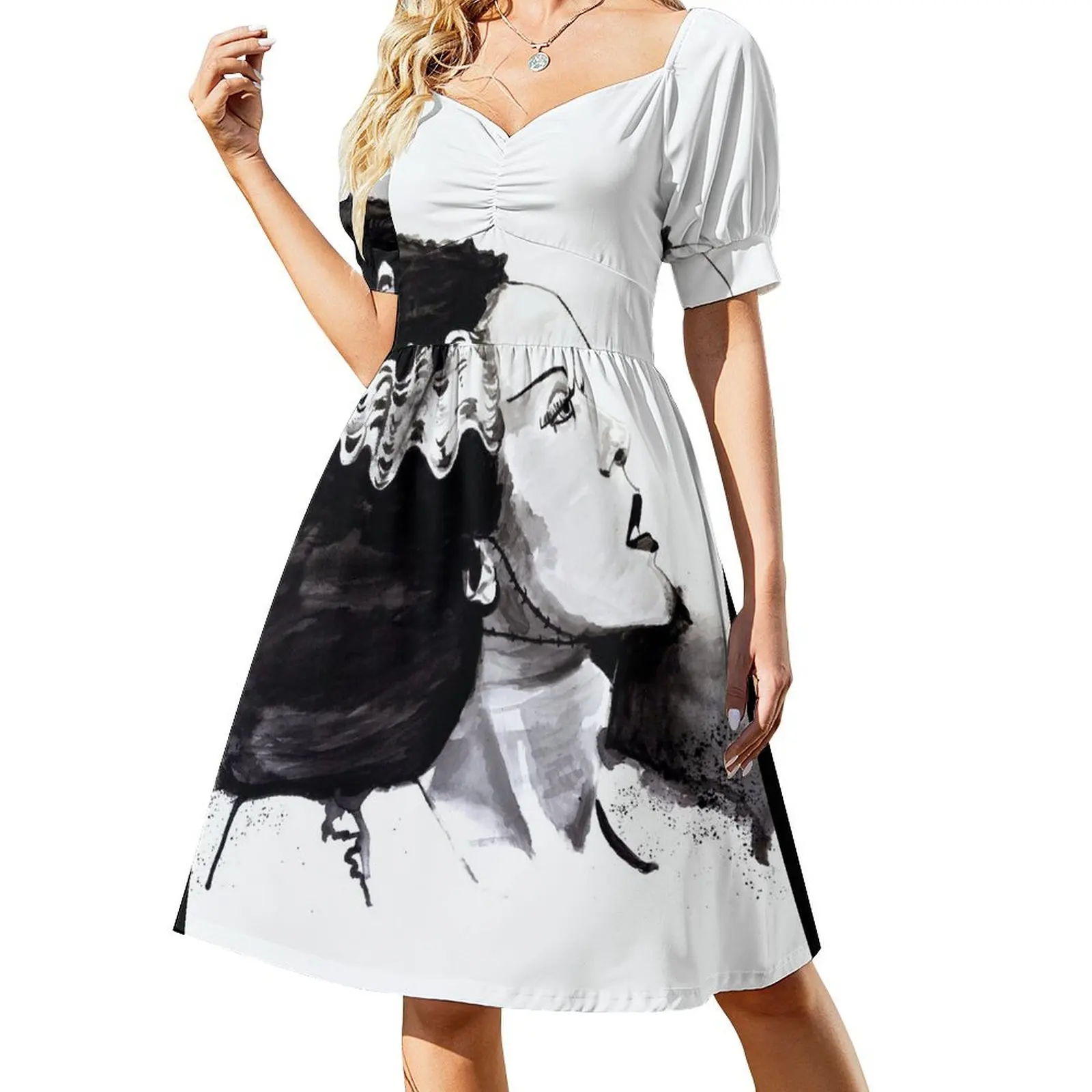 

Bride of Frankenstein Session 2 Short-Sleeved Dress Woman clothing dresses for womens