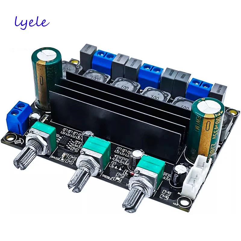 

Lyle 50 Вт * 2 + 100 Вт 2,1-канальный TPA3116D2 сверхтяжелый сабвуфер высокой мощности цифровая плата высококачественный стереоусилитель