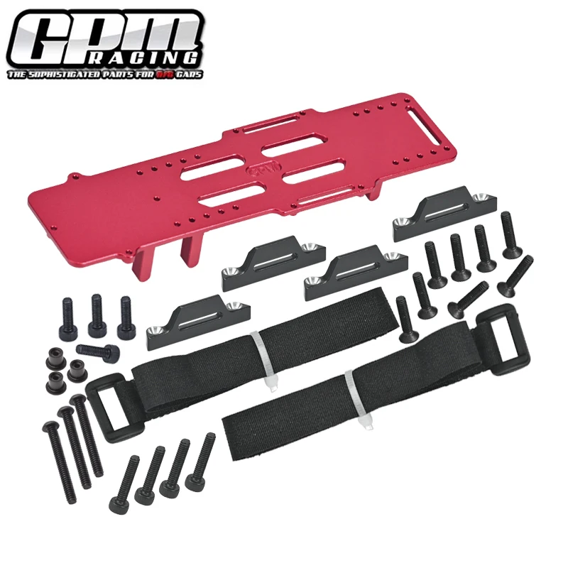 LOSI 1/18 Mini LMT ช่องใส่แบตเตอรี่ขนาดใหญ่พร้อม ESC และขายึดรถบรรทุก RTR-LOS01026