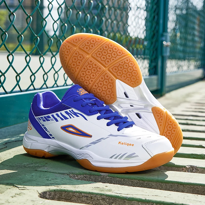 New Tennis Training Couples Sneakers Breathable Indoor Court Mens Womens Shoe Lace Up Badminton Shoes Unisex