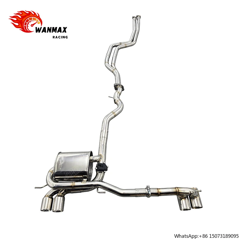 

High Performance 304ss Valved Exhaust Pipe Muffler Tuning Exhaust System for E82 135i