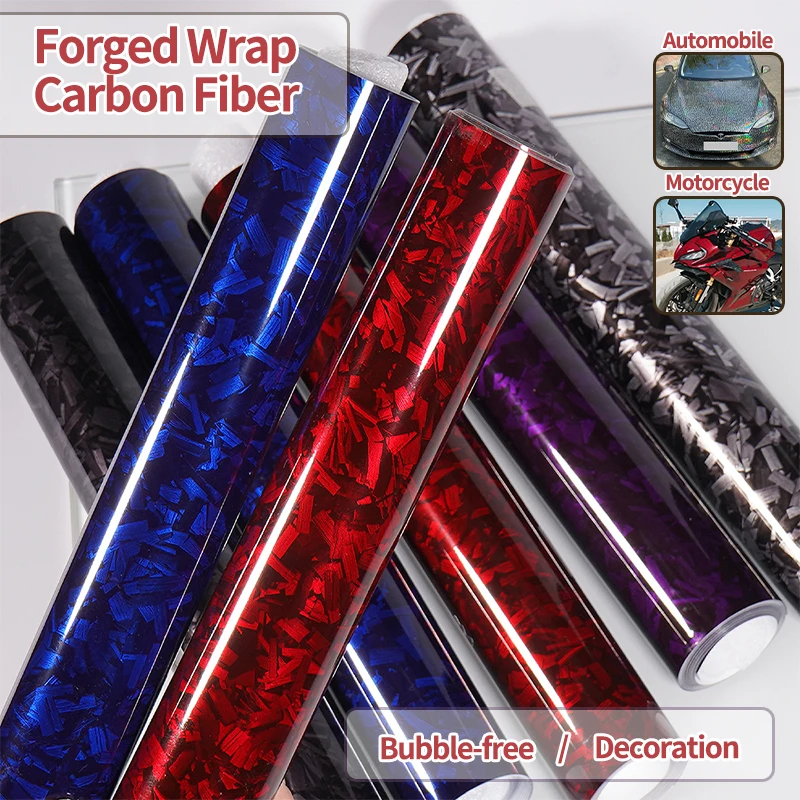 Carbon Fiber Vinyl Wrap Wasserdicht Auto Aufkleber Selbstklebende Folie Glänzendes Metall Carbon Fiber Aufkleber Vinyl Film für Auto Zubehör