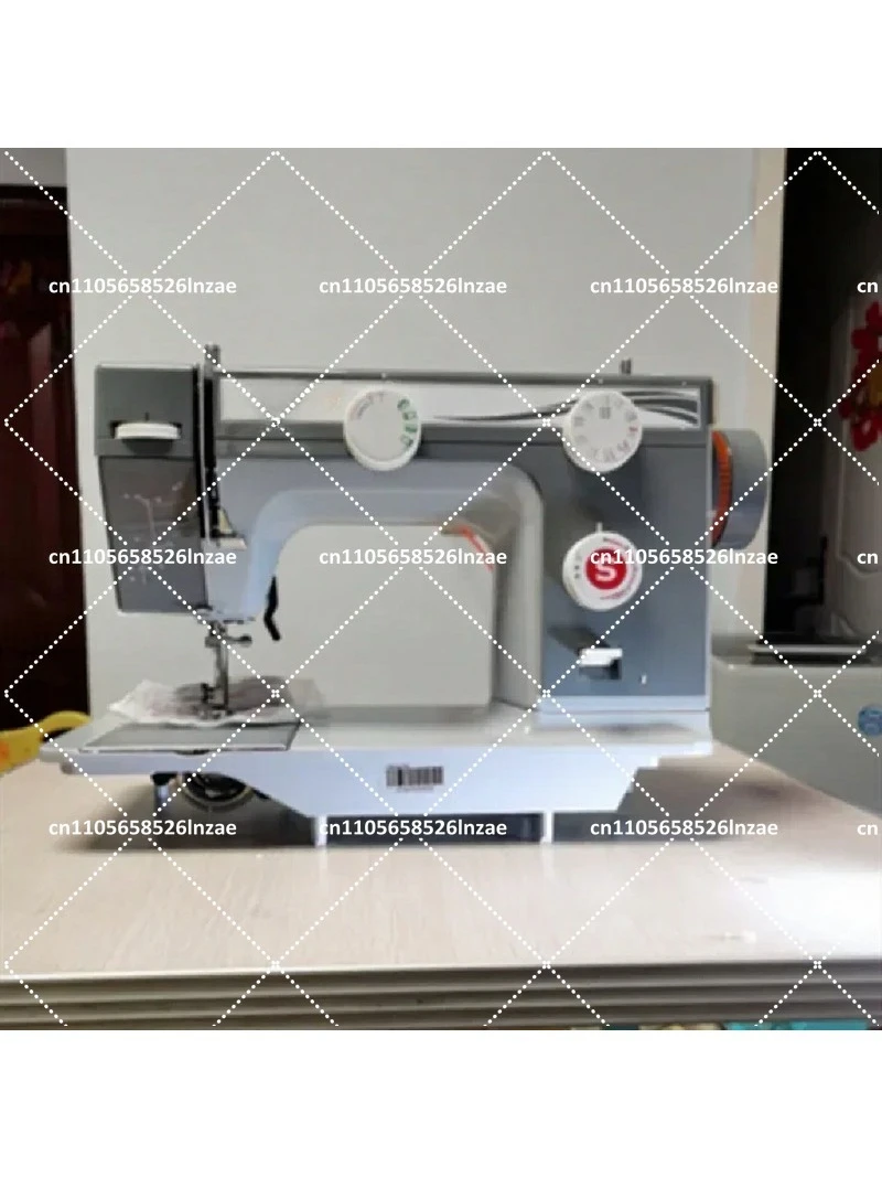 Heavy Duty Cast Iron Sewing Machine, Multifunctional Electric Desktop with Seaming, Thick Type Stitching for Home Use