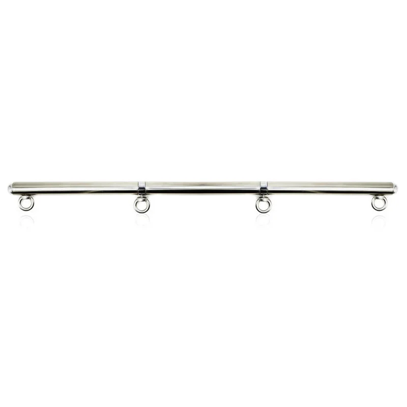Stainless Steel Adjustable Open Leg Bar Handcuffs Ankle Cuffs Bondage Set Sex Slave Restraints Dog Collar Sex Toys BDSM