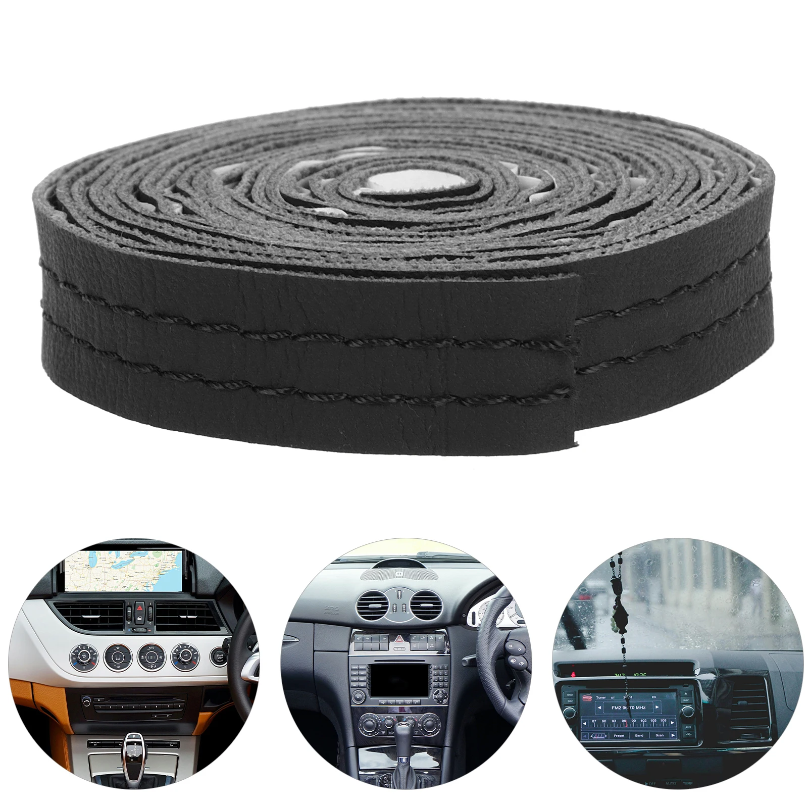 

Interior Decorative Strip Dashboard Trim Stylish Car Gaps Molding Body Trim for Door Dash Accessories Automotive Easy