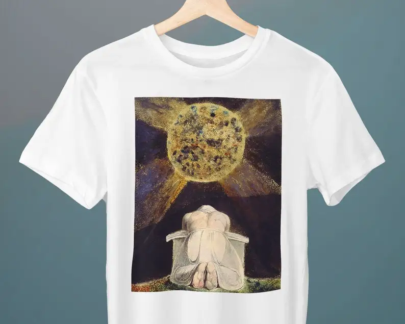 Sconfitta, Frontispiece to The Song of Los, William Blake Painting, Unisex T-Shirt, Art T-Shirt, Gift for Her, Gift for Him