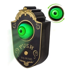 Doorbell, Halloween Doorbell Horrible Single Eyeball Luminous Hanging Door Bell Halloween Party Prop Decoration