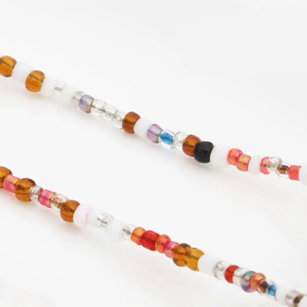 

Colorful Beaded Eyeglass Chain Glasses Strap Sunglasses Holder Acrylic Neck Cord Durable Protective Eyewear Strap Women