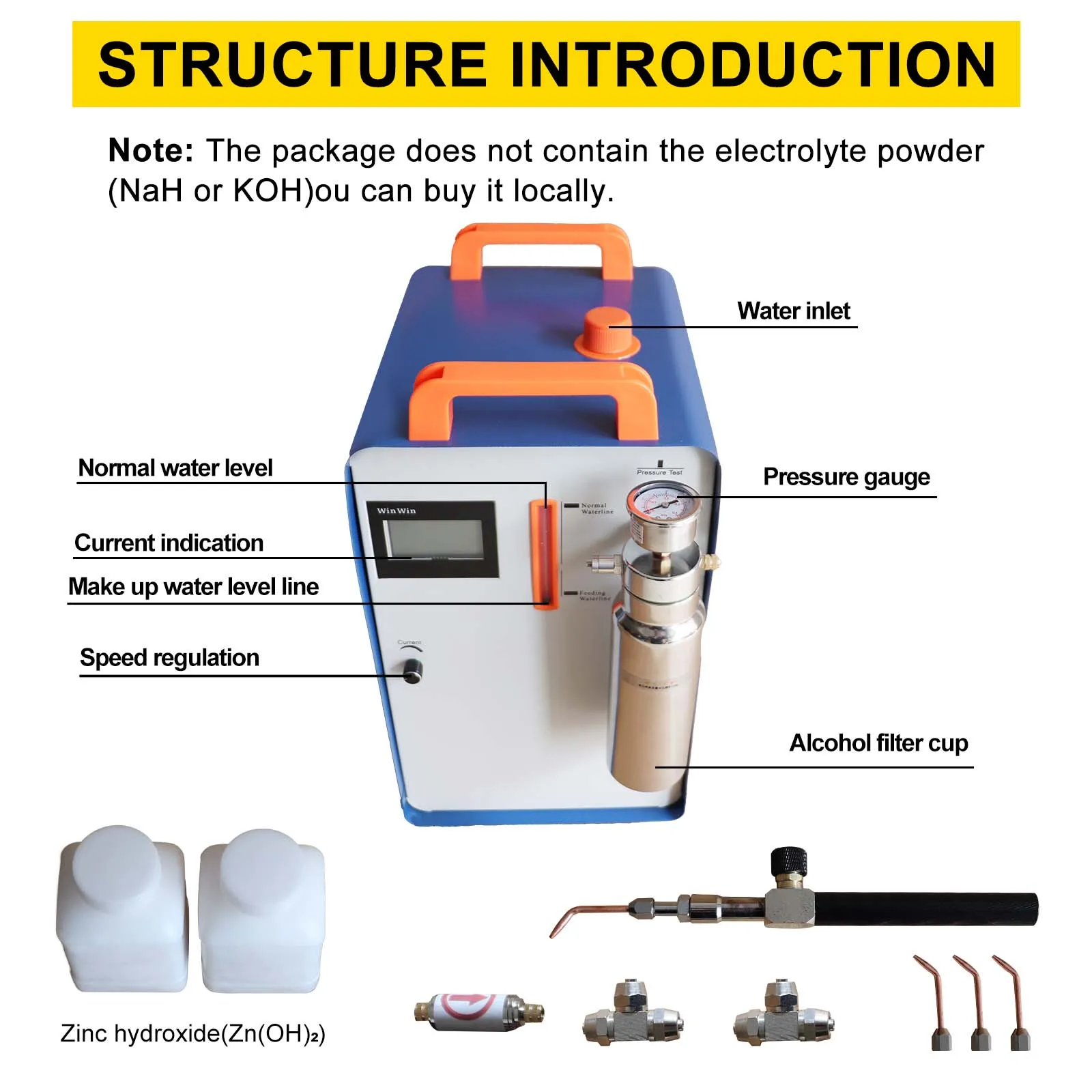 Acrylic Flame Polisher Oxy-Hydro Generator Water Welder Flame Polisher  Acrylic Flame Polishing Machine